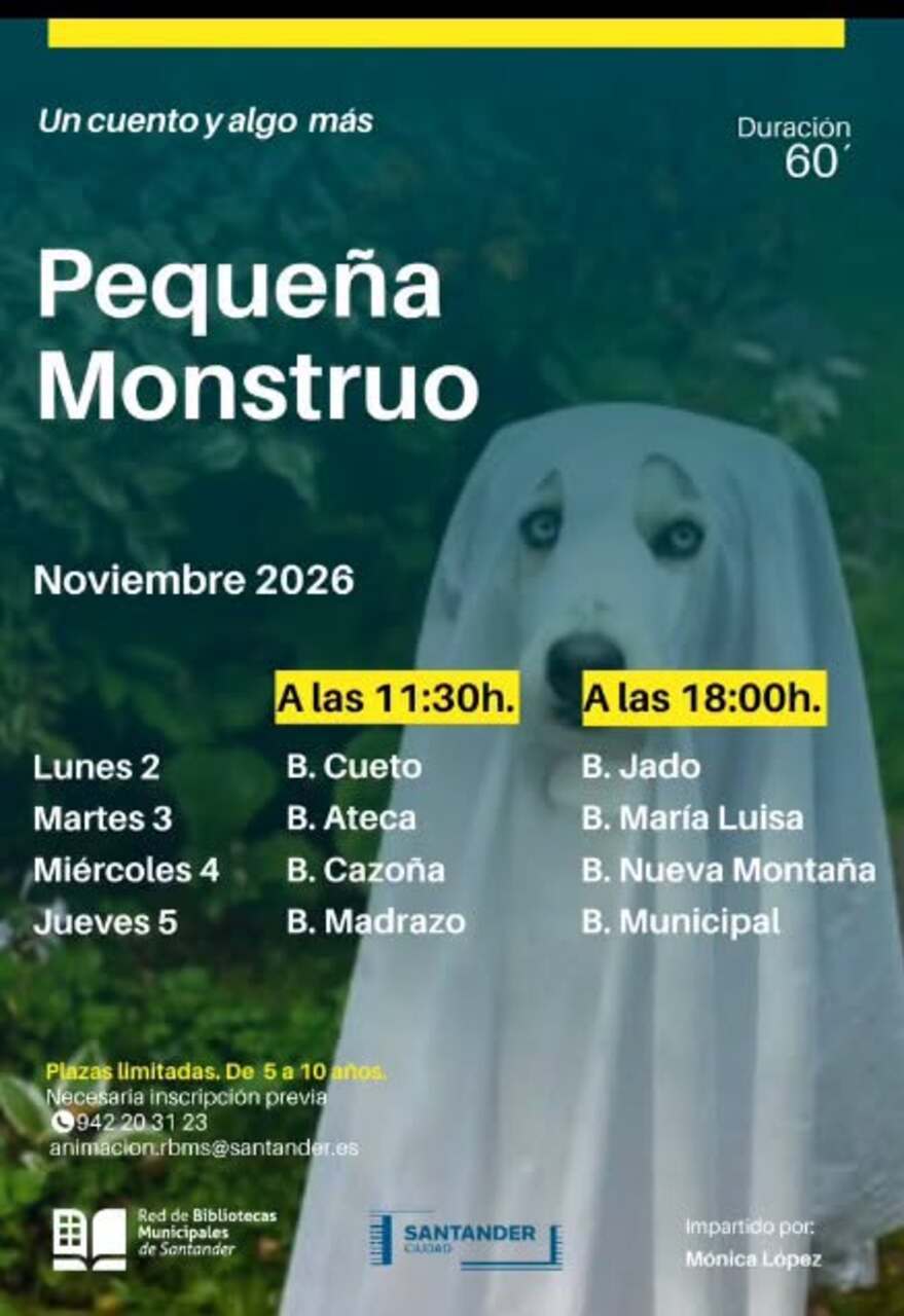 Un cuento y algo más: "Pequeña monstruo"