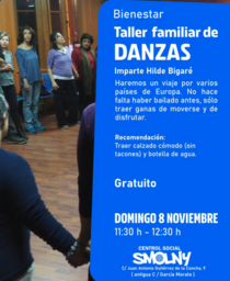 Taller familiar de danzas