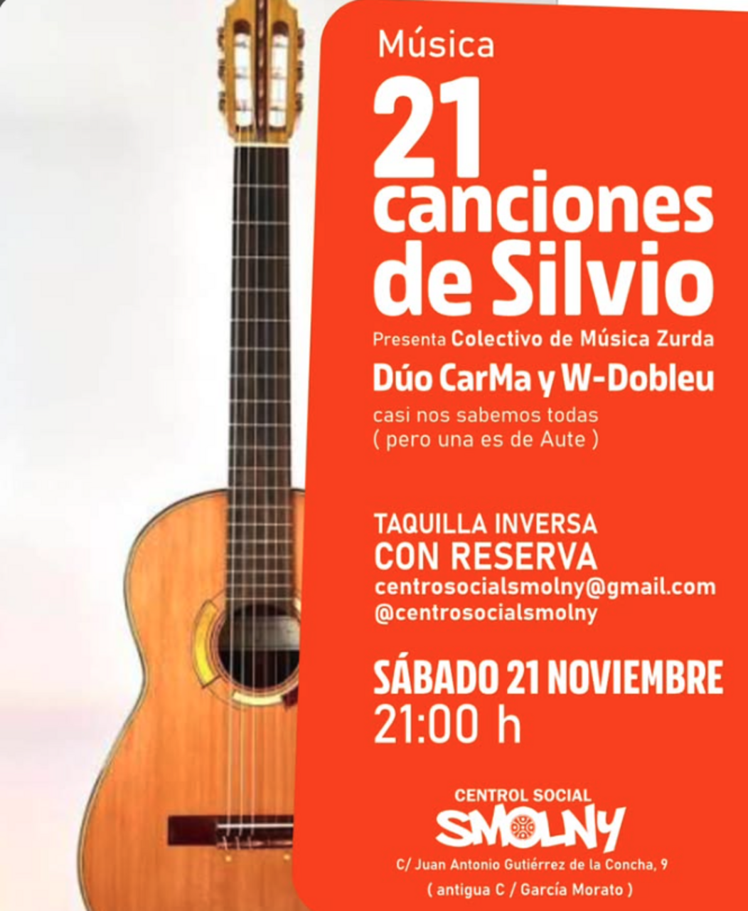 El dúo CarMa y W-Dobleu interpretan "21 canciones de Silvio"