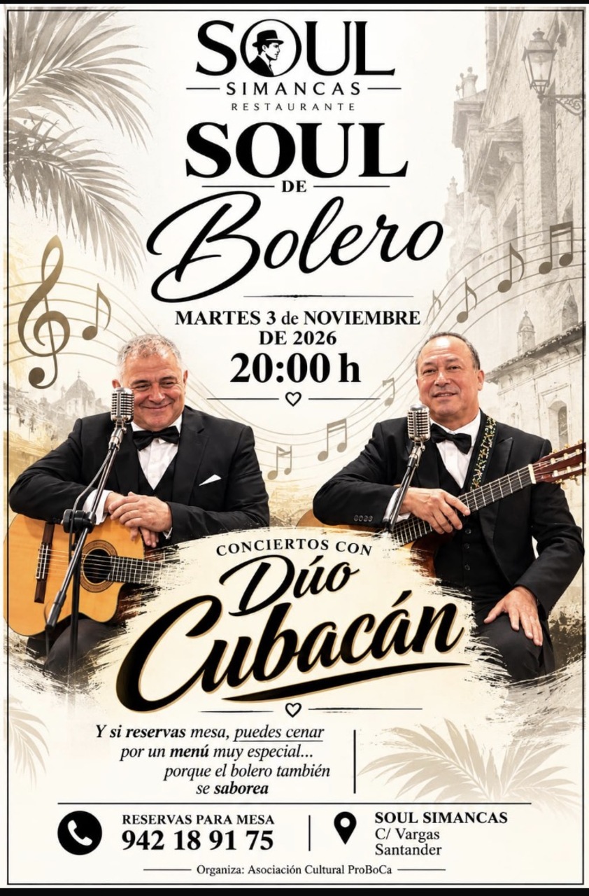 Soul de Bolero con el Dúo Cubacán