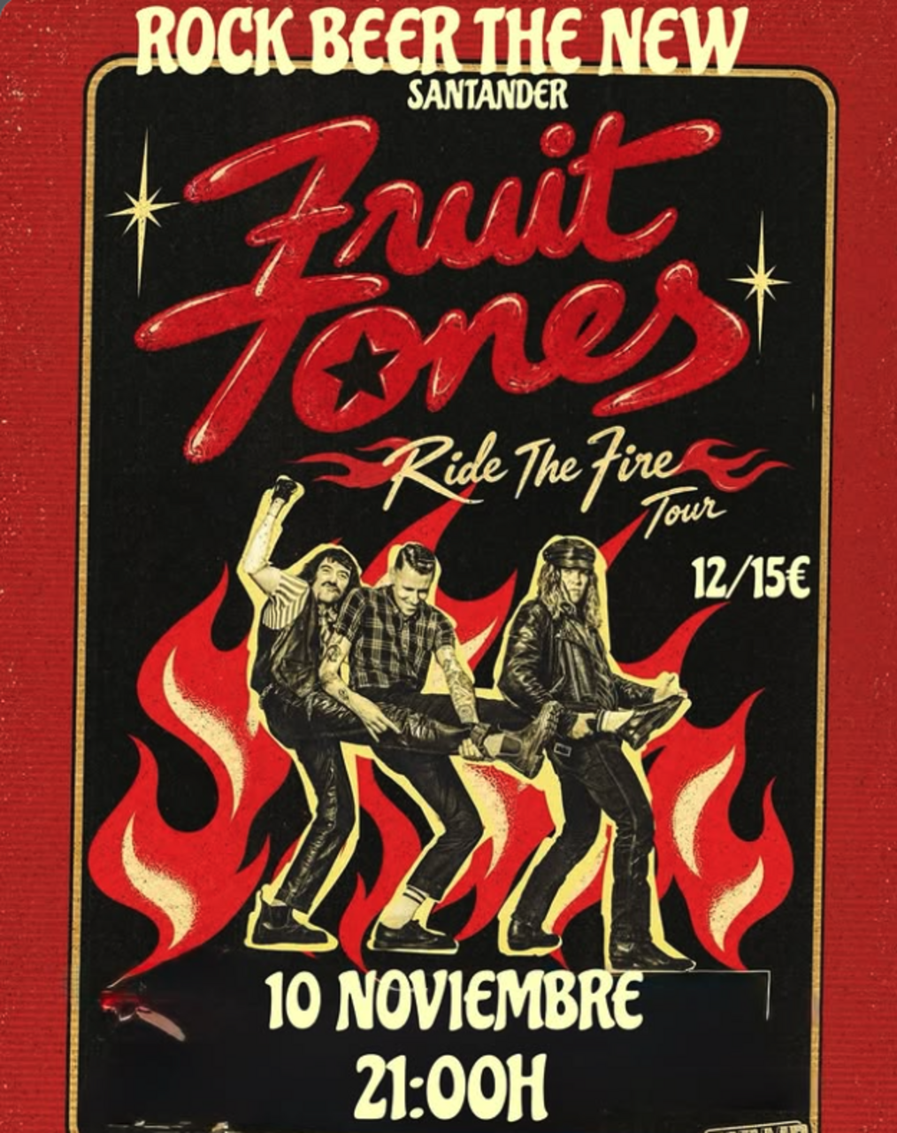 Fruit Tones, trío de rock & roll y garage de Manchester