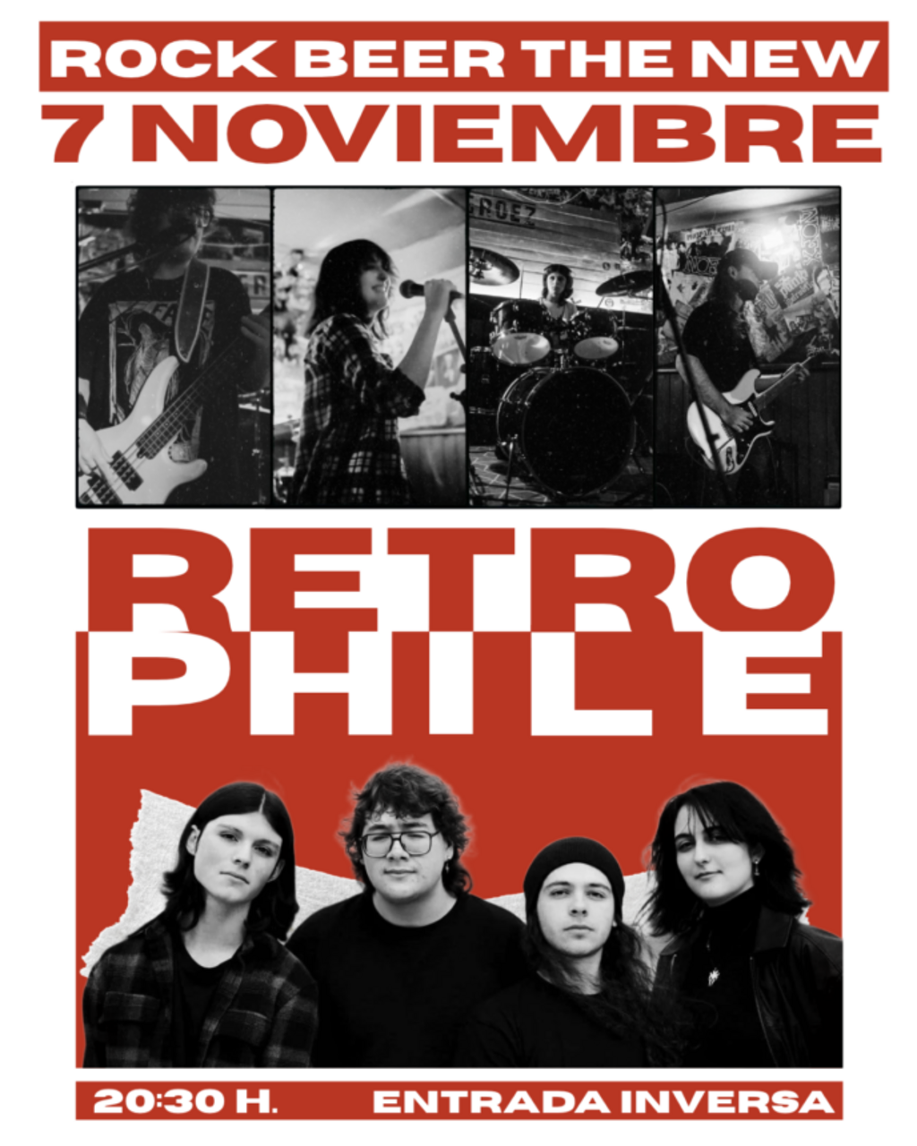 Retrophile en concierto