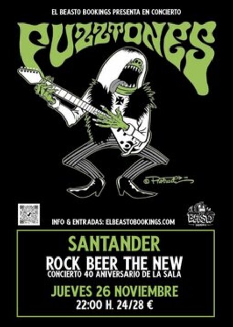 The Fuzztones en Santander