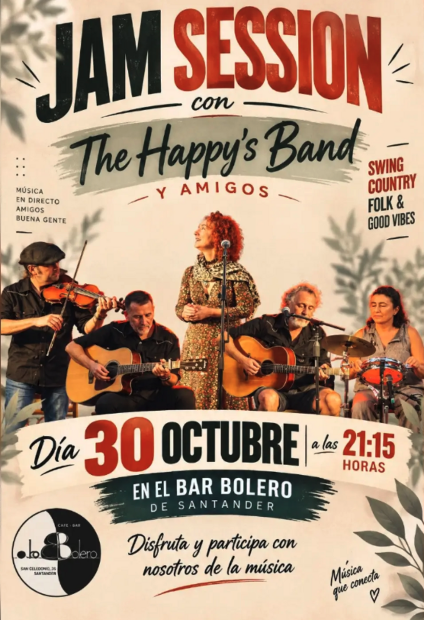 Jam Session con The Happy´s Band y amigos