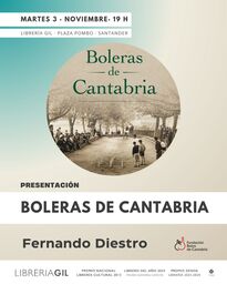 Presentación de "Boleras de Cantabria", con Fernando Diestro