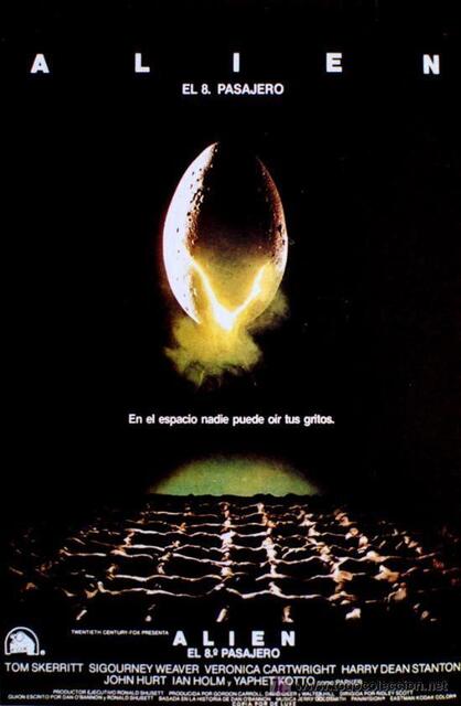 "Alien, el octavo pasajero", de Ridley Scott (V.O.S.E.)