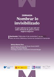 Mónica Ramos Toro aborda en "Nombrar lo invisibilizado" la violencia de género contra mujeres mayores