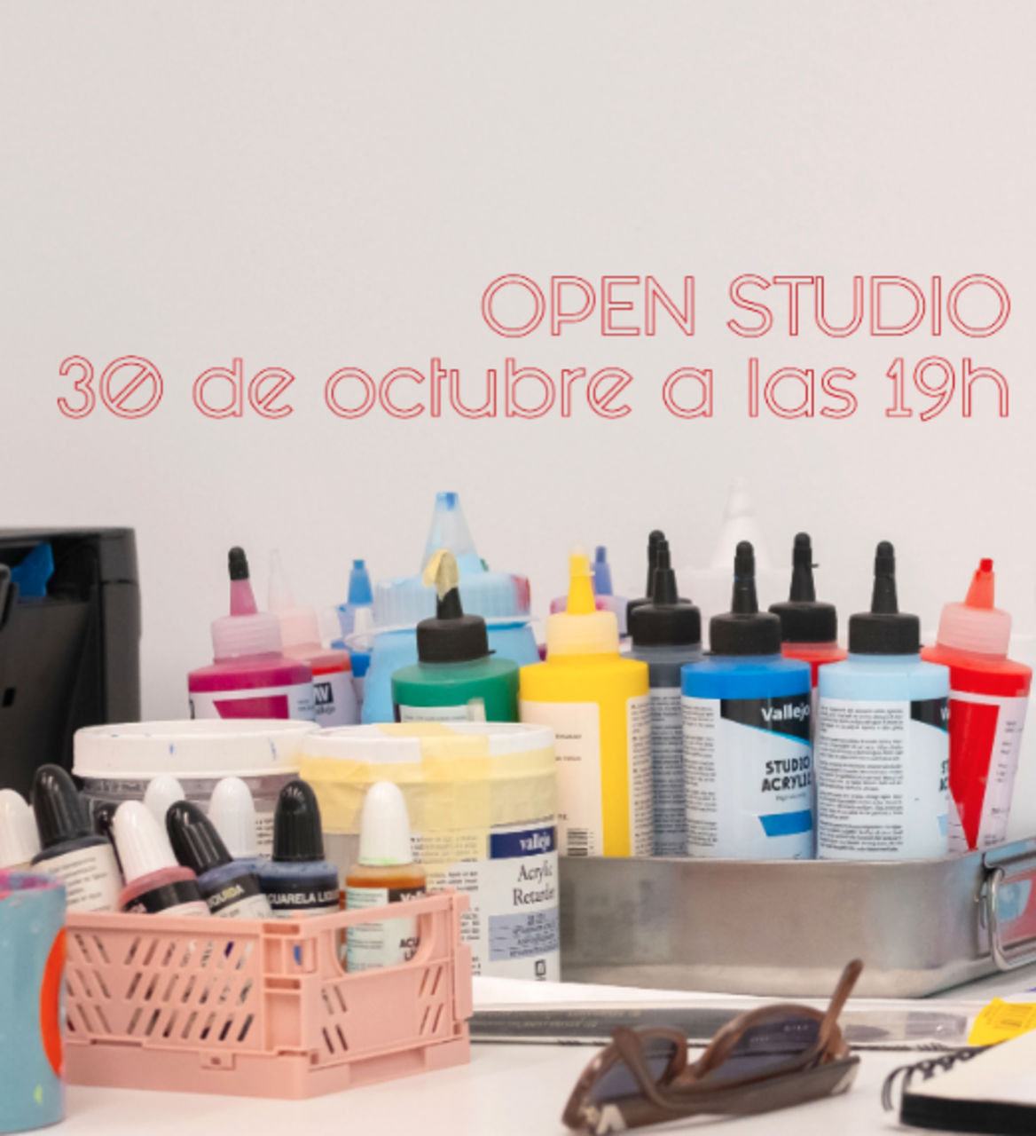 Visita los estudios de Can Lejárraga, Saioa Miguel y Alejandro González Osés