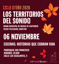 "Escenas: historias que cobran vida", concierto de la Banda Municipal