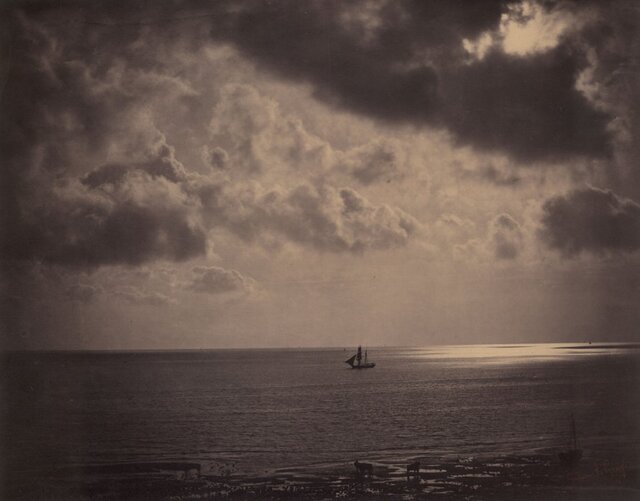 Fotografías de lo sublime. Las Marinas de Gustave Le Gray