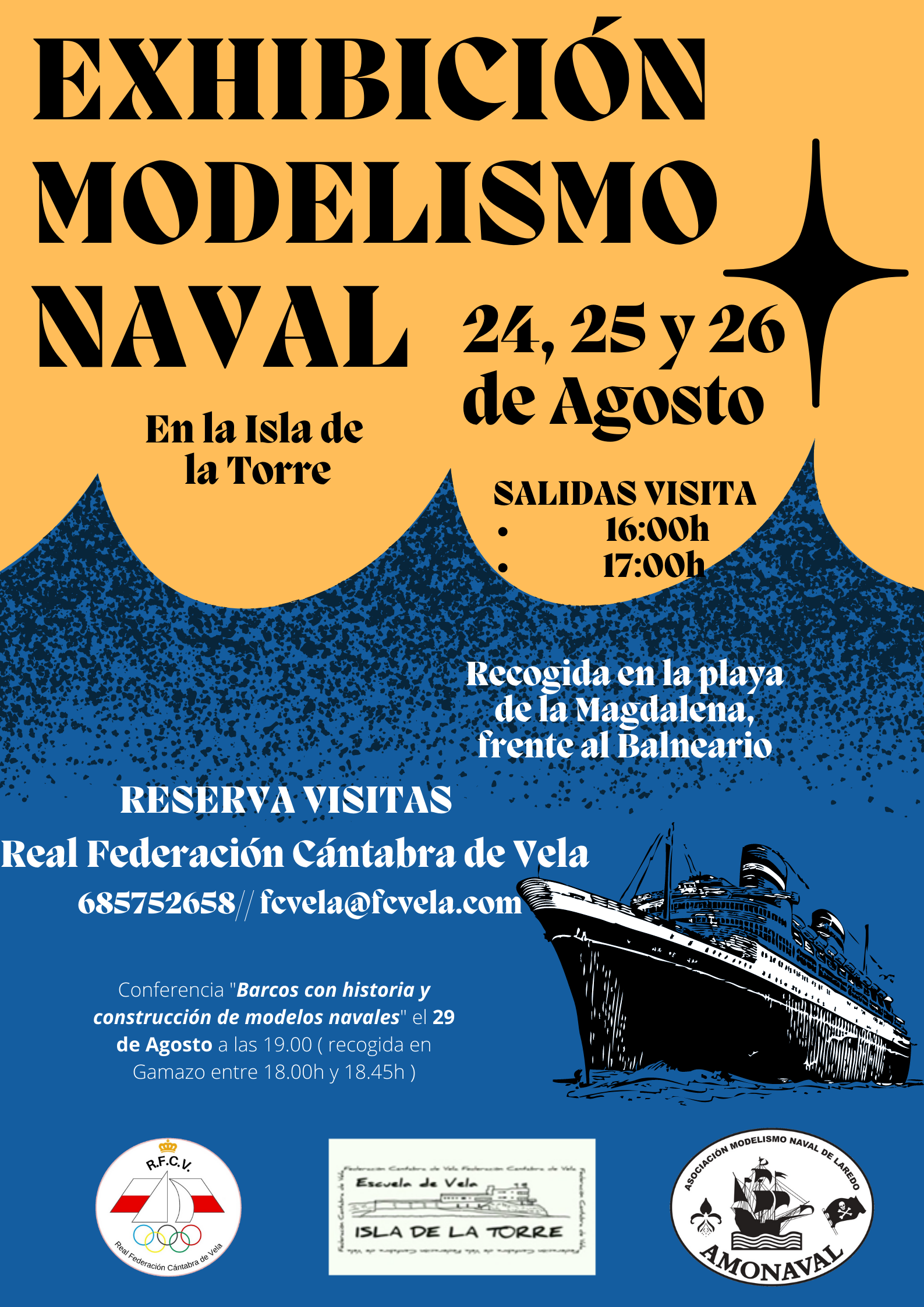 Exhibición de modelismo naval - Santander Creativa