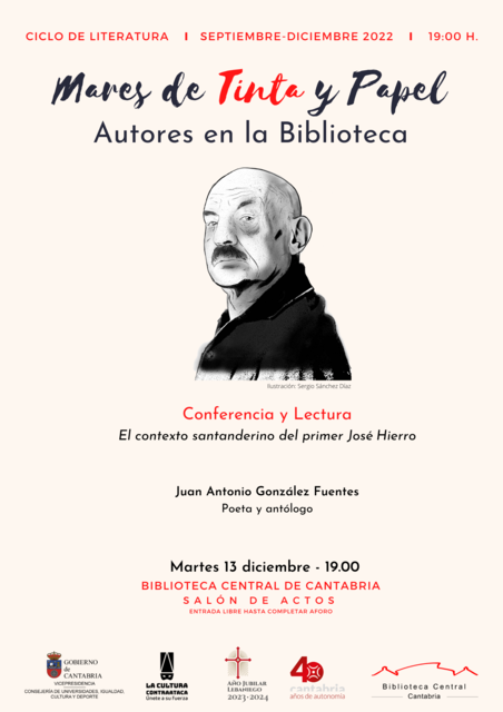 Conferencia y lectura: El contexto santanderino del primer José Hierro