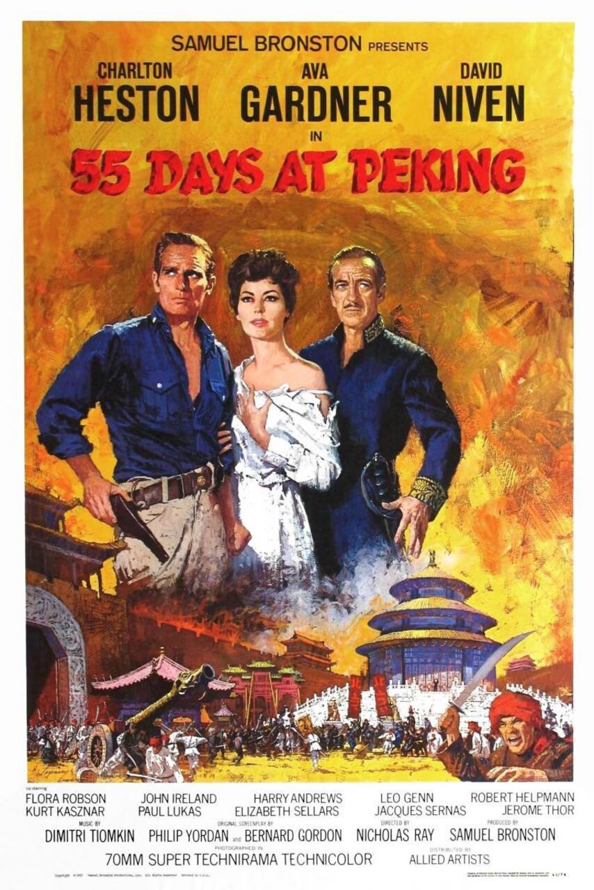 "55 días en Pekín", de Nicholas Ray