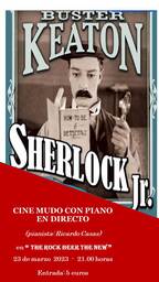 "El moderno Sherlock Holmes", cine mudo con piano en directo