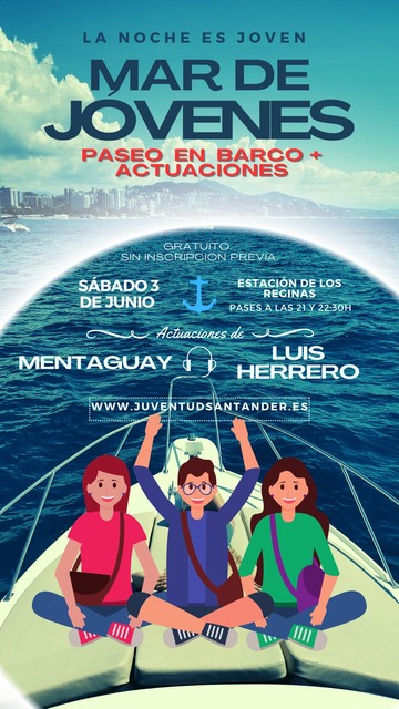 Mar de jóvenes, con las actuaciones de Mentaguay y Luis Herrero