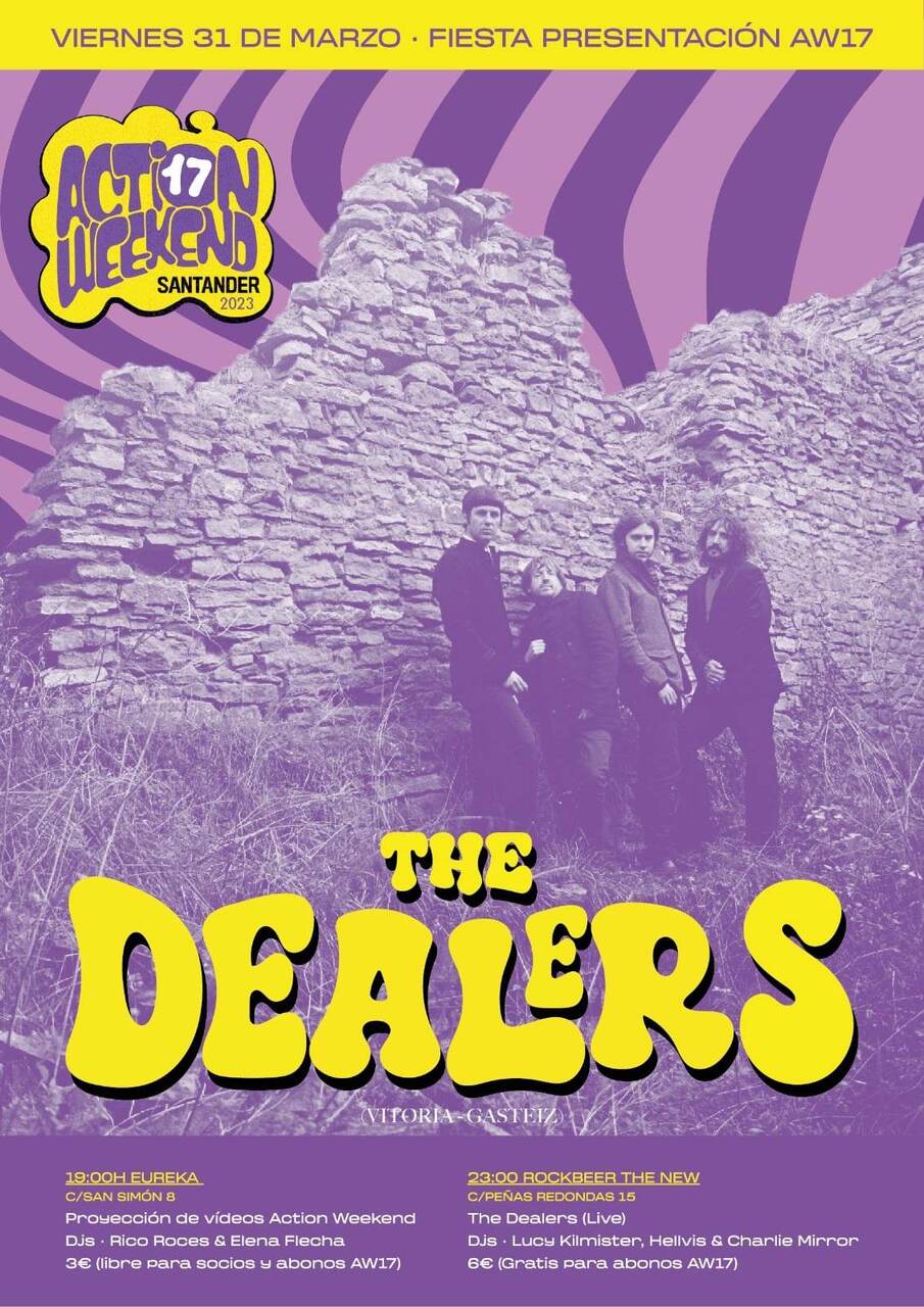 The Dealers en la fiesta presentación del 17 Action Weekend