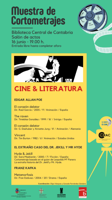 Muestra de cortometrajes: Cine & Literatura