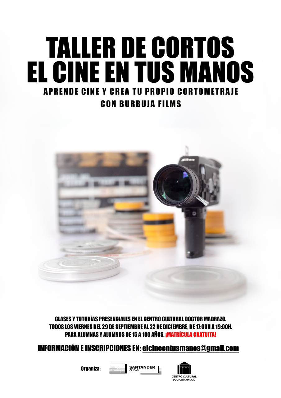 Nueva edición del taller de cortometrajes “El cine en tus manos