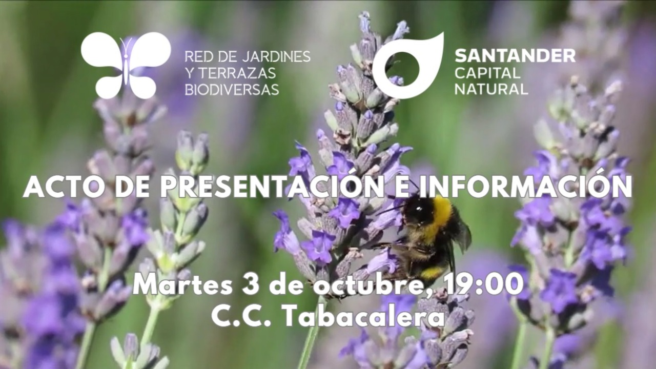 Presentación y lanzamiento de la Red de Jardines y Terrazas Biodiversas