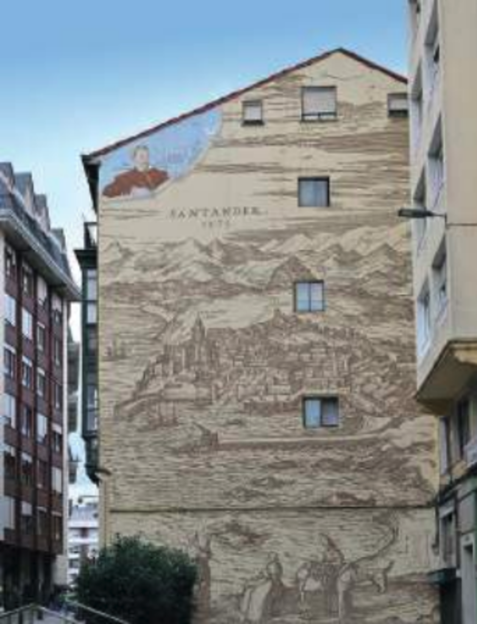 "Grabado de Braun", alumnos de la Escuela-Taller