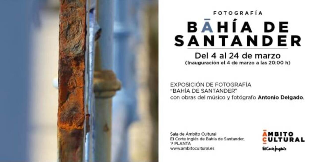 Inauguración de la exposición de fotografía "Bahía de Santander", de Antonio Delgado