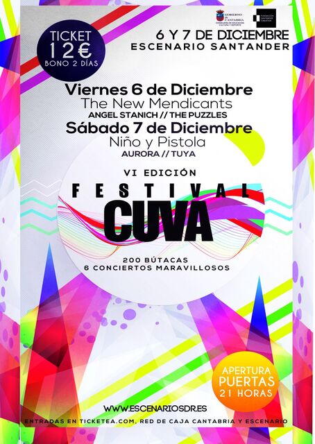 Comienza el 'CUVA': 2 días de música alternativa en Escenario Santander