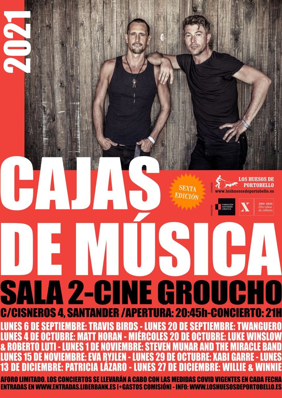 Travis Bird abre la sexta edición de "Cajas de Música" en el cine Groucho de Santander
