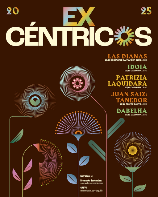 Excéntricos apuesta por el talento emergente y ofrecerá cinco conciertos de septiembre a noviembre