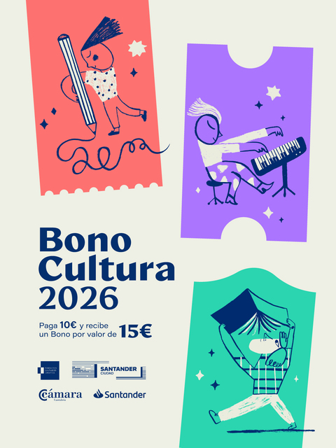 Regresa el Bono Cultura, disponible en El Mercaderío y canjeable en una treintena de espacios y planes culturales de la ciudad