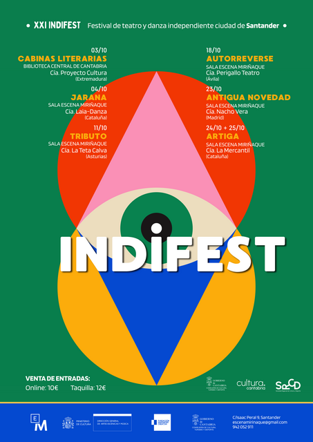 La instalación artística ‘Cabinas literarias’ inaugura la XXI edición de INDIFEST